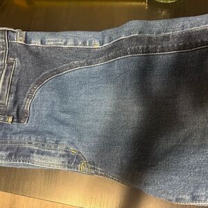 GAP '70s Flare High Rise Jeans - Dark Blue